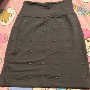 Aritzia Talula Studded Skirt